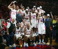 2004 NBA champions, Detroit Pistons.